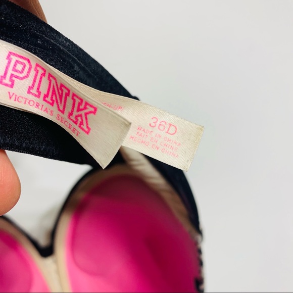 Pink Victoria’s Secret leopard print strapless bra VS - Picture 3 of 3
